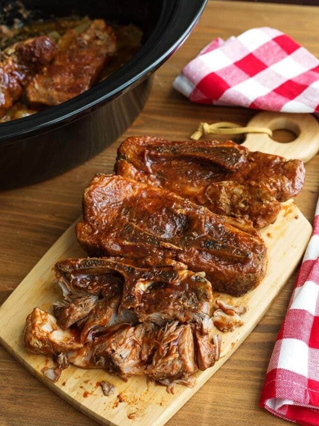 Slow Cooker Ribs Story Simply Happy Foodie