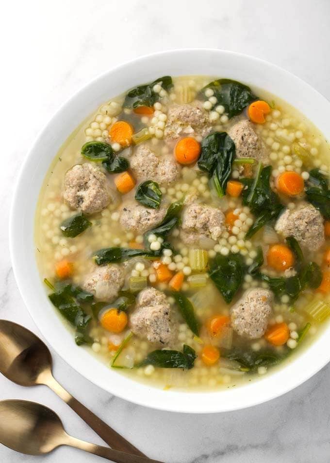 Instant Pot Italian Wedding Soup Simply Happy Foodie