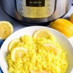 Instant Pot Lemon Rice