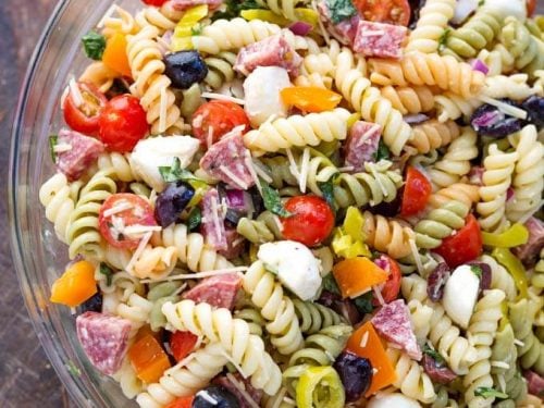 how long can you keep pasta salad with italian dressing Pasta Salad For A Crowd