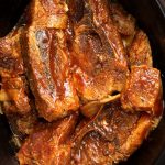 Country Style Ribs in a slow cooker