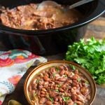 Slow Cooker Pinto Beans and Ham