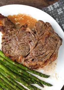 Air Fryer Rib Eye Steak