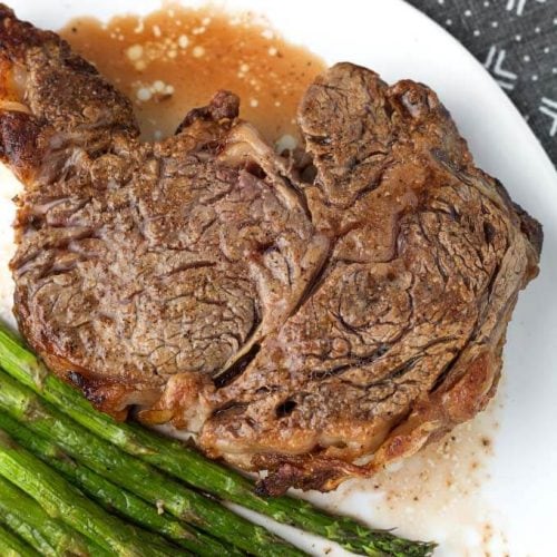 Air Fryer Rib Eye Steak