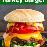 Air Fryer Turkey Burgers