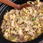 Slow Cooker Beef Stroganoff