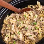 Slow Cooker Beef Stroganoff