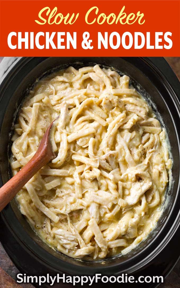 Slow Cooker Chicken and Noodles