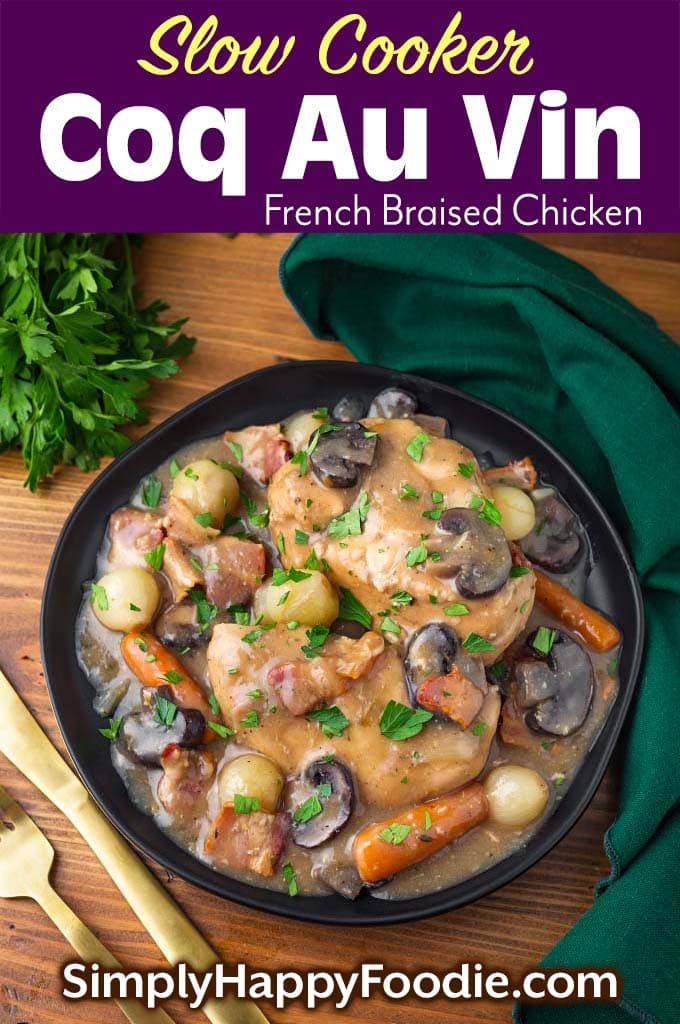 Slow Cooker Coq Au Vin