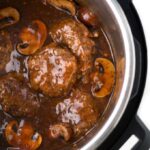 Salisbury Steaks in Pressure Cooker