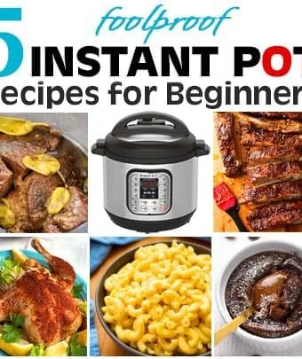 The first 5 recipes to make in your Instant Pot for beginners