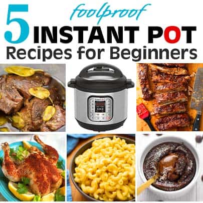 The first 5 recipes to make in your Instant Pot for beginners