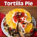 Instant Pot Veggie Tortilla Pie