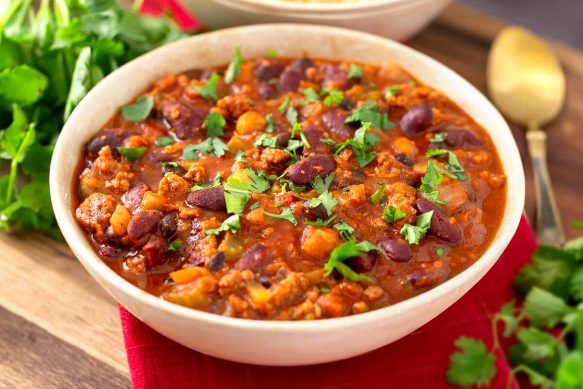 Slow Cooker Turkey Chili