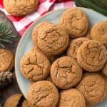 Soft Chewy Ginger Cookies