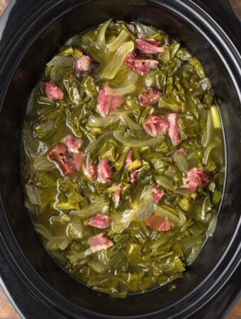 Slow Cooker Collard Greens