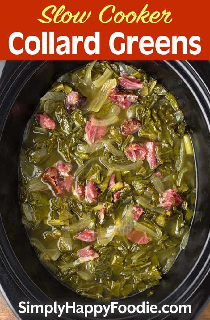 Southern Crockpot Collard Greens - Grilled Cheese Social