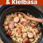 Slow Cooker Sauerkraut and Kielbasa