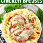 Instant Pot Creamy Italian Chicken Breasts