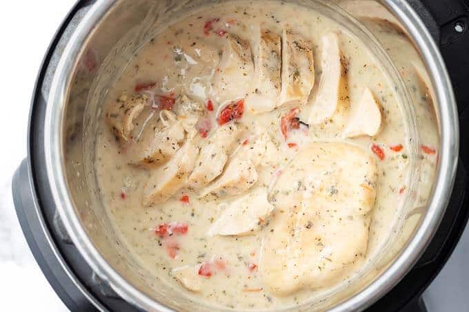 Chicken Breasts in pressure cooker