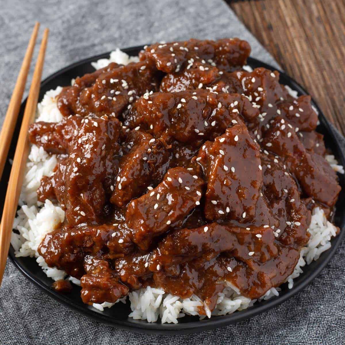Instant Pot Mongolian Beef - Simply Happy Foodie
