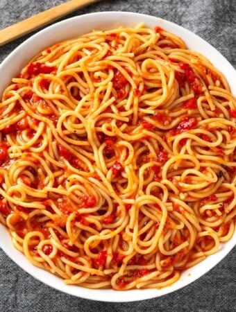 Instant Pot Roasted Red Pepper Pasta