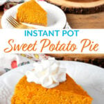Instant Pot Sweet Potato Pie pin