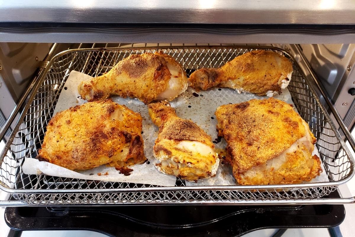 Air Fryer Fried Chicken - Simply Happy Foodie