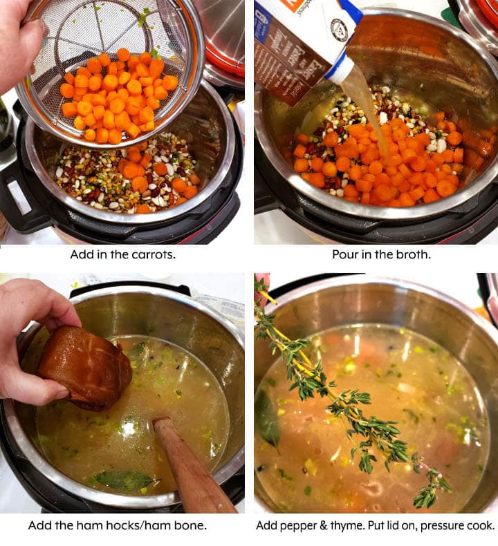 Instant Pot 15 Bean Soup Simply Happy Foodie