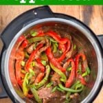 Instant Pot Pepper Steak