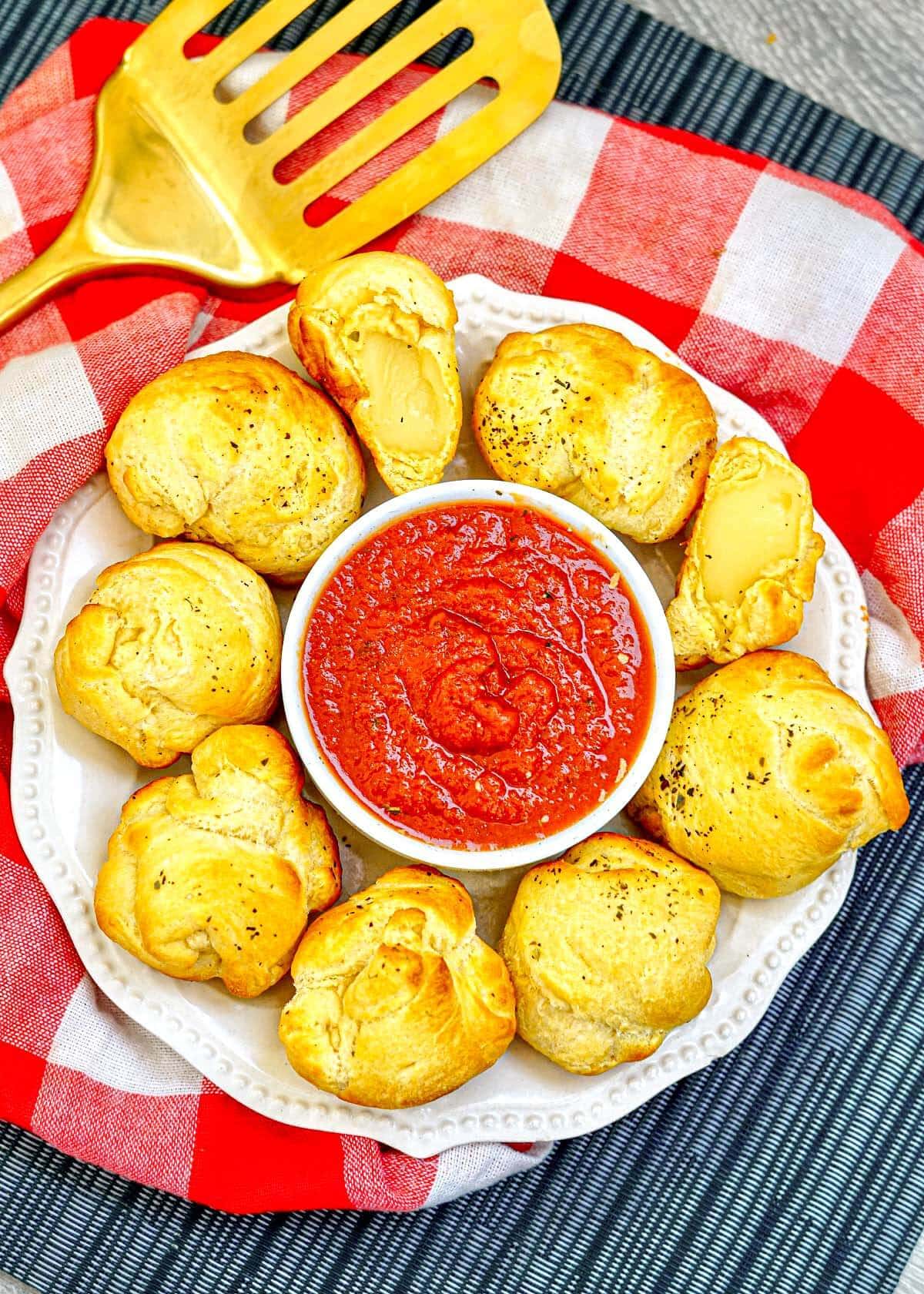 Air Fryer Mozzarella Balls