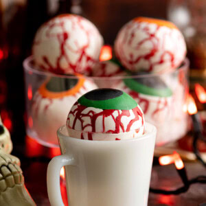 Halloween Eyeball Hot Cocoa Bombs