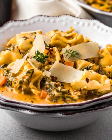 slow cooker creamy tortellini soup