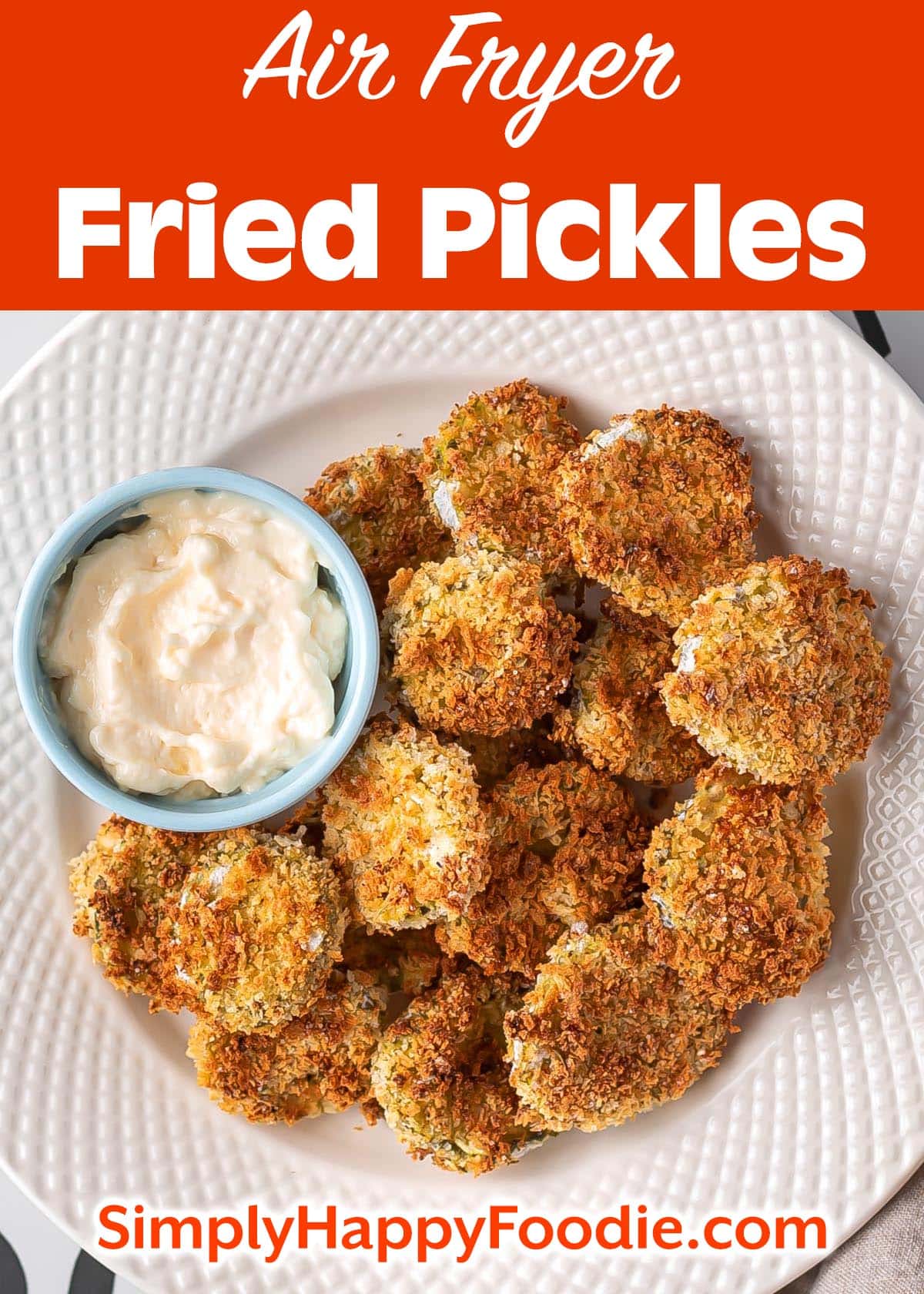 Air Fryer Pickles - Simply Happy Foodie