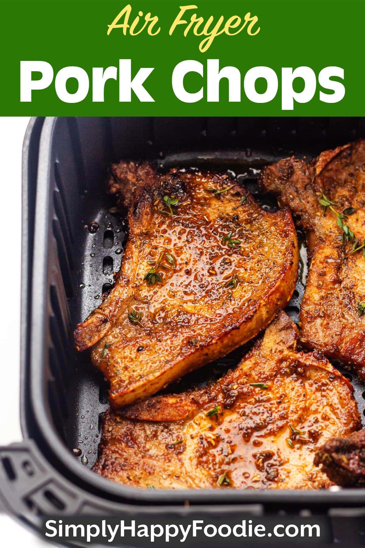 Air Fryer Pork Chops - Simply Happy Foodie
