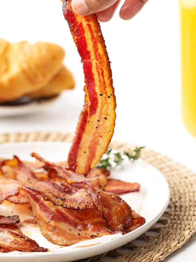 How to Cook Bacon in the Air Fryer Story Simply Happy Foodie