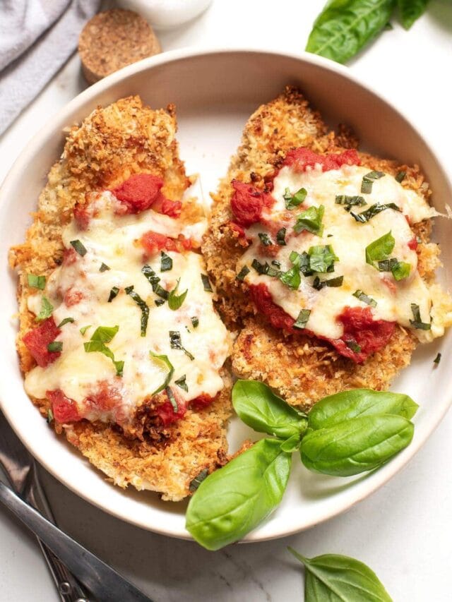 Air Fryer Chicken Parmesan Story Simply Happy Foodie