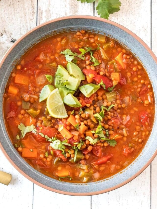 Instant Pot Lentil Chili Story Simply Happy Foodie