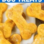 Air Fryer Dog Treats in a pile