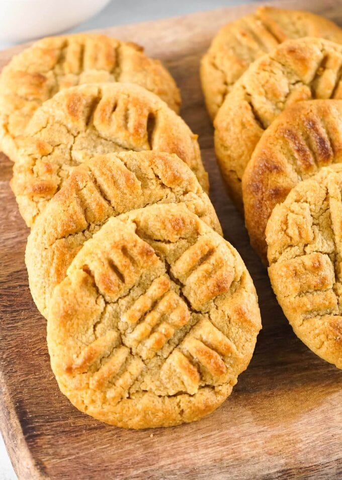 Air Fryer Peanut Butter Cookies Simply Happy Foodie