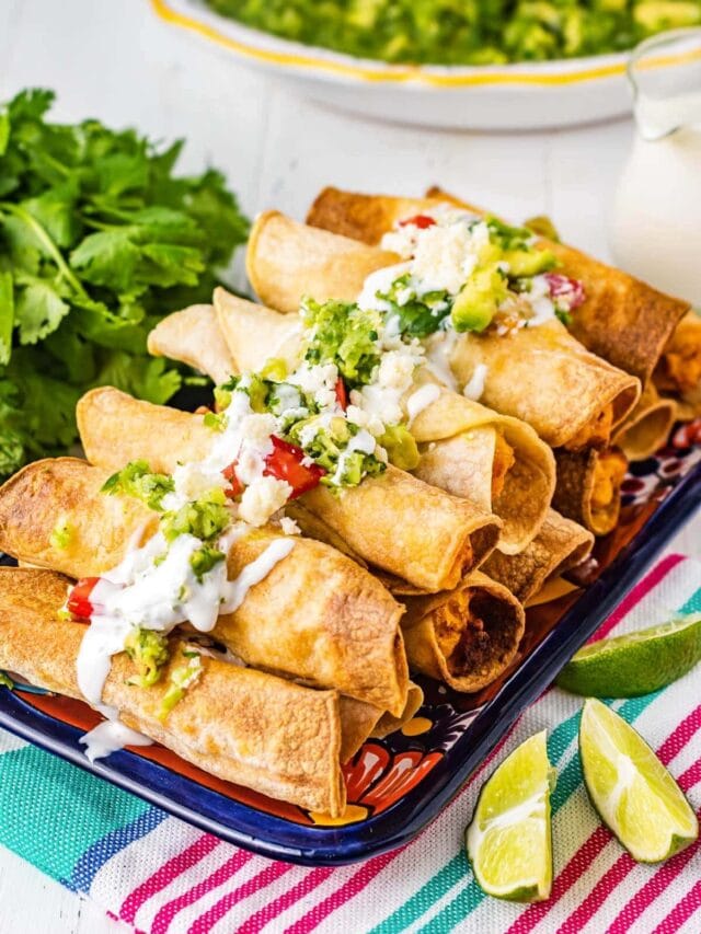 Chicken Taquitos In the Air Fryer Story - Simply Happy Foodie