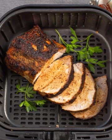 Air Fryer Pork Loin Roast