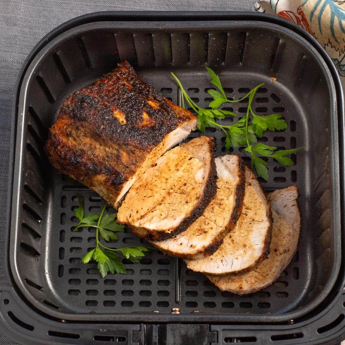 Air Fryer Pork Loin Roast