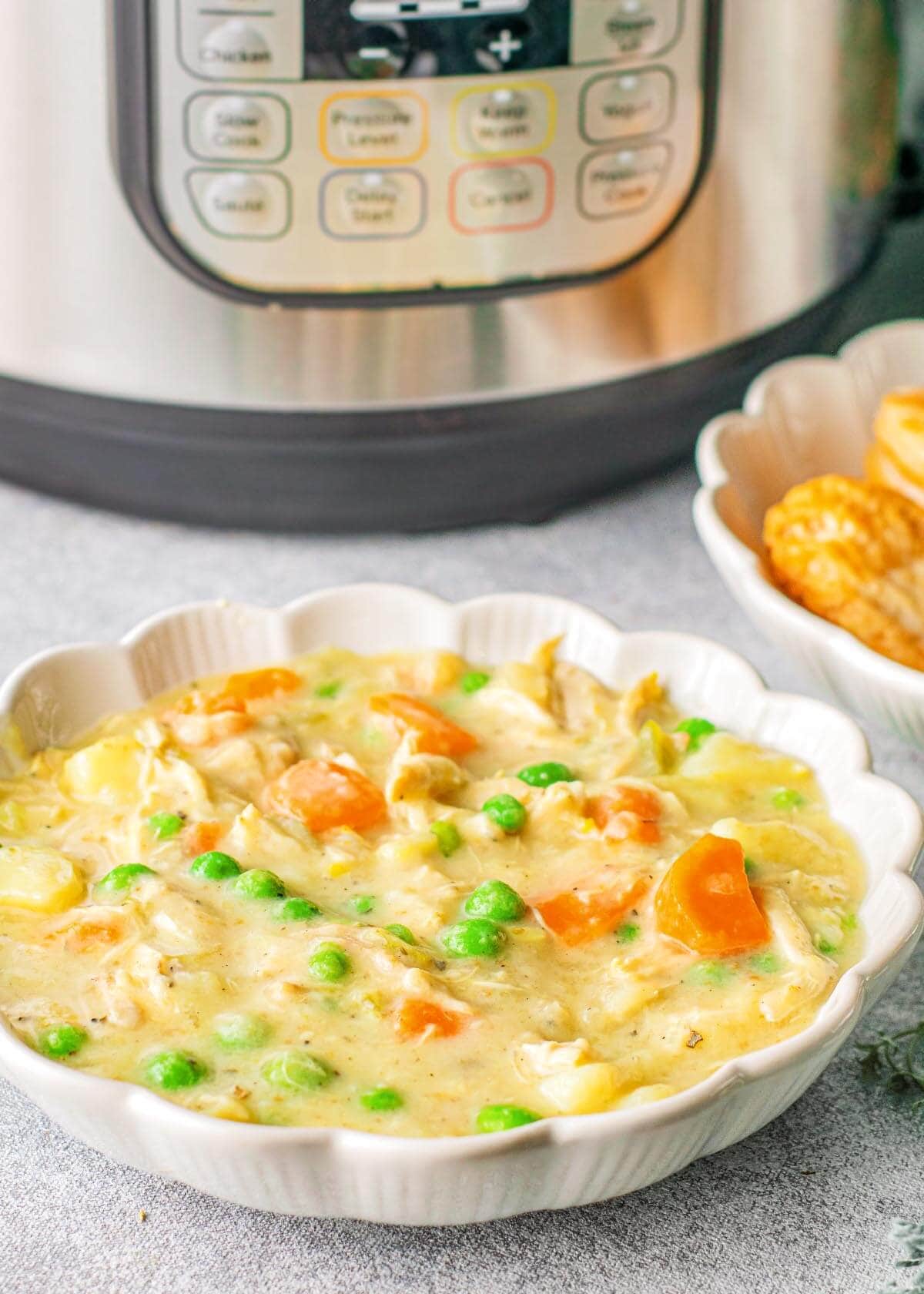 Instant Dutch Oven – Chicken Pot Pie Soup – Instant Pot Recipes