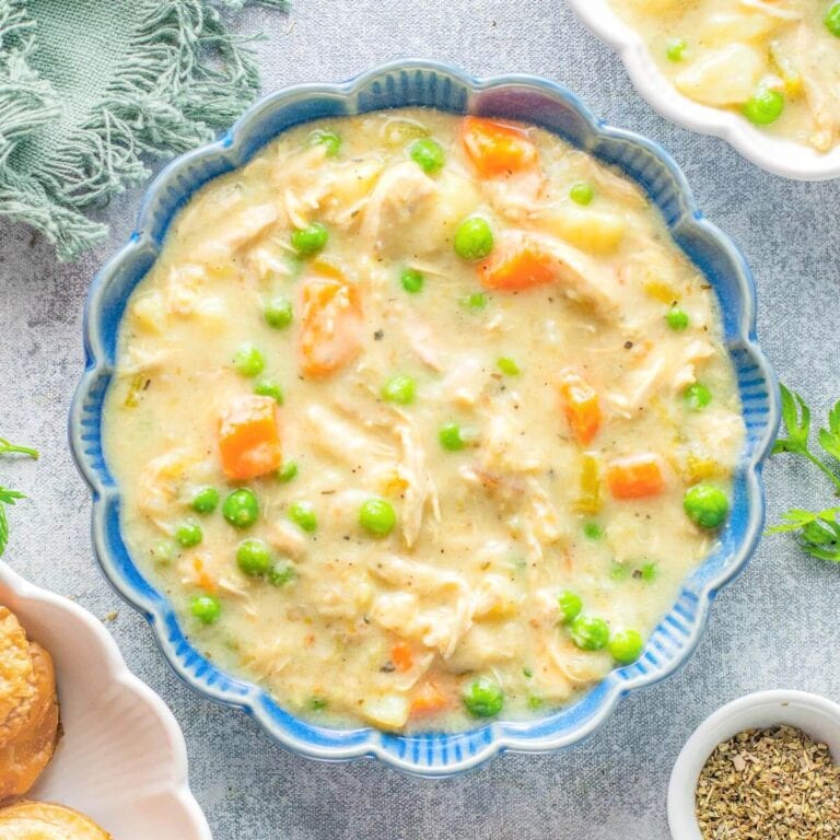 Instant Pot Chicken Rice Soup - Simply Happy Foodie