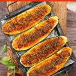 Cheesy Stuffed Zucchini Boats