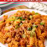 Cheesy Taco Pasta Casserole