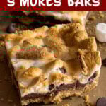 S'mores Bar on a wood board