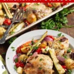 Greek Sheet Pan Chicken Dinner