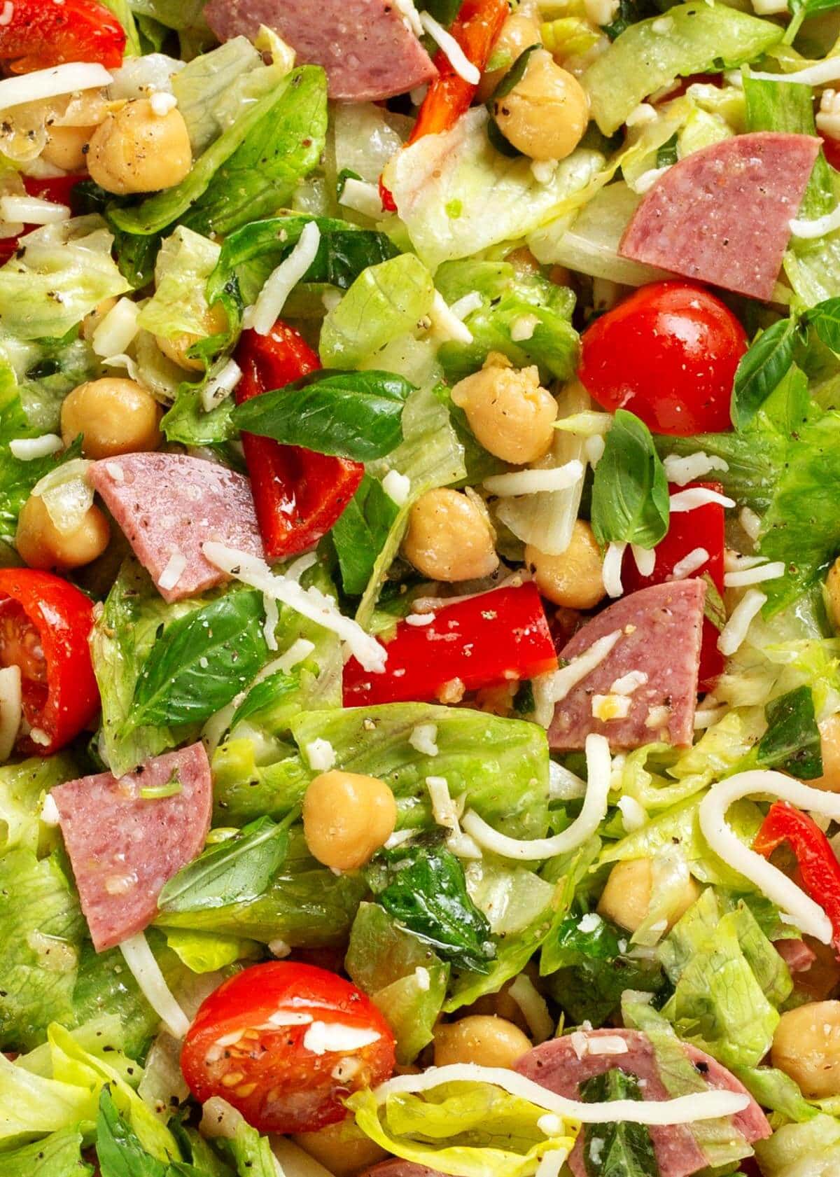 Italian Chopped Salad closeup